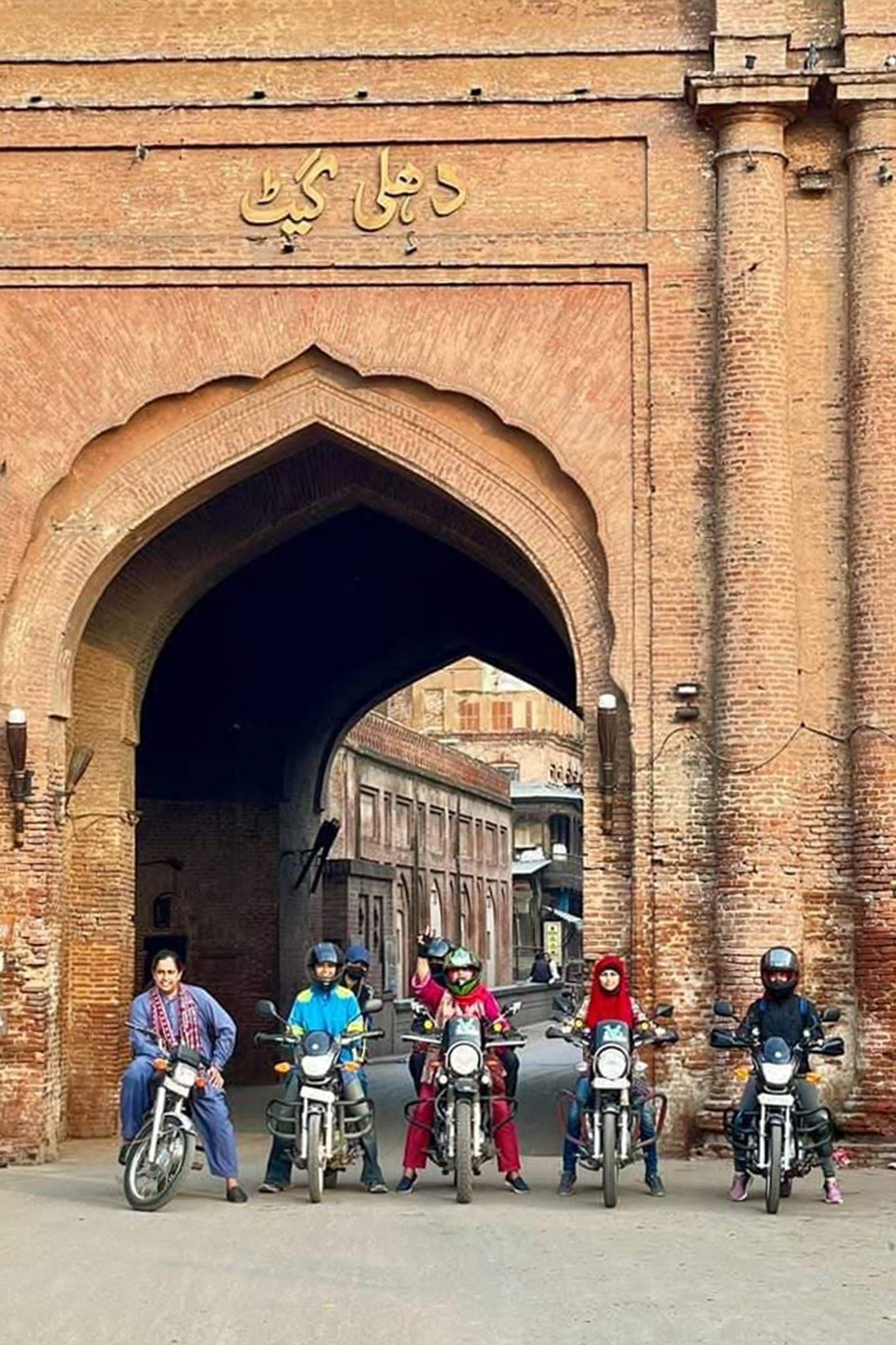WIMA Pakistan members ride-out together.